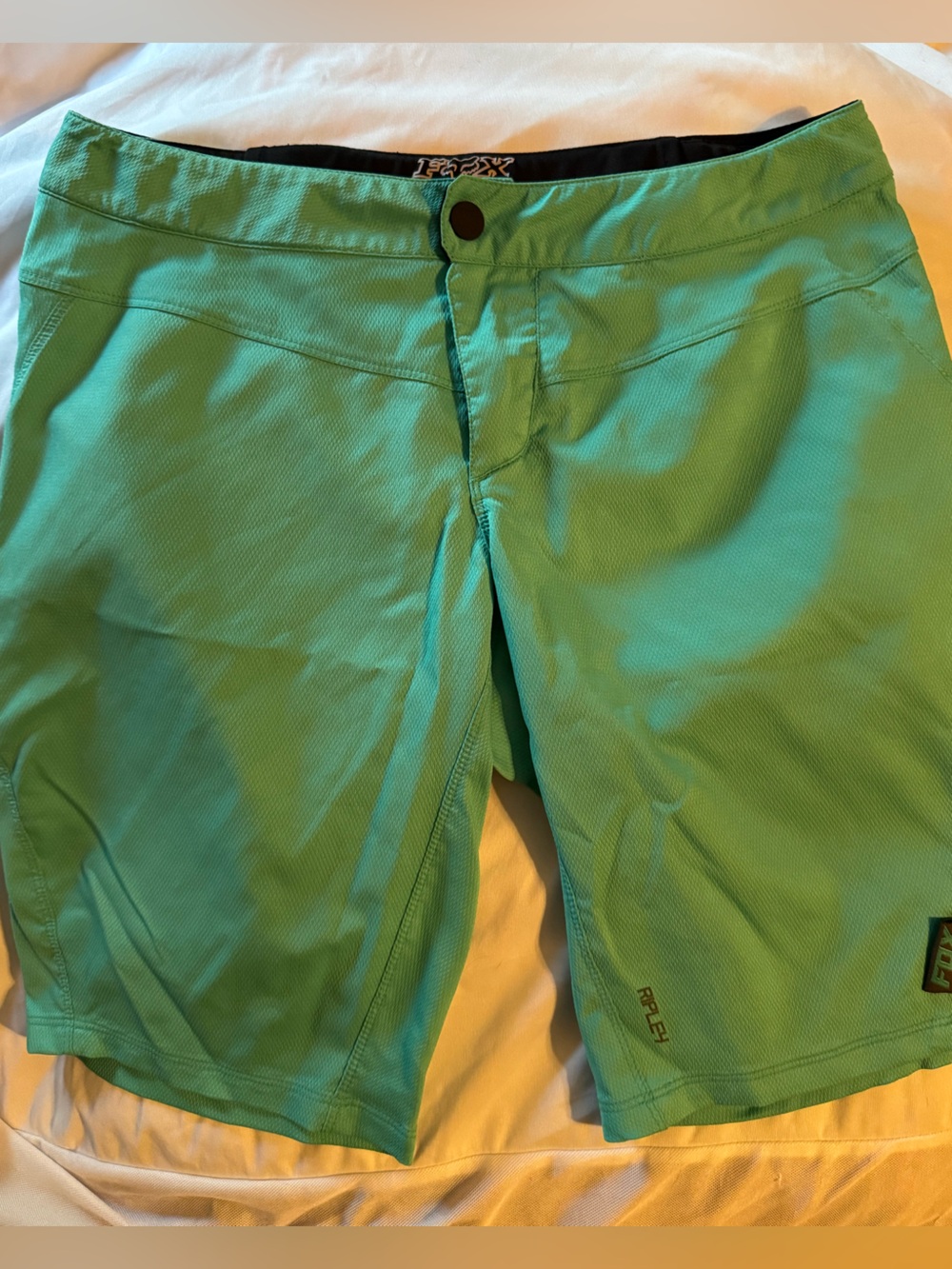 Fox Women's Teal Green Bike Shorts